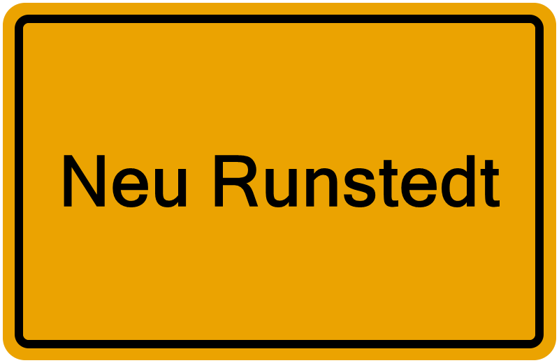 Handelsregisterauszug Neu Runstedt